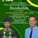 Read more about the article Selamat atas Pelantikan Wakil Rektor 1 UMJ
